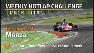 Track Titan Community Race #36 - Ferrari 312T @ Monza