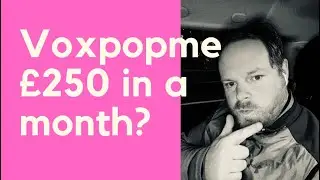 Voxpopme free money my Experiment