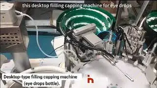 small eye drop filling machine