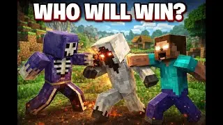 Herobrine vs Entity 303 and Dreadlord 😱|| Who will win?