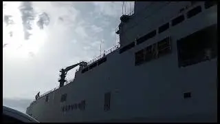 Visite du Porte H&eacute;licopt&egrave;re Amphibie Mistral