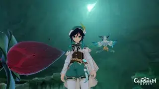Venti solo fight Aeonblight Drake (no damage)