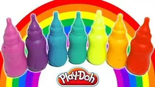 Play Doh Herstellung Schleim Lehm Babynahrung Flaschen Schleim Gelee