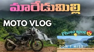 Maredumilli Moto Vlog 🏍️ | Jungle Roads, Waterfalls & Scenic Ride | Andhra Pradesh