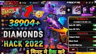 free fire dimond hack live proof2022 OB37 today | free fire unlimited diamonds hack mod in devilajit