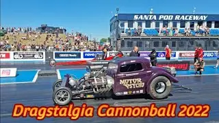Motor Psycho Fuel Altered at Dragstalgia 2022 Santa Pod