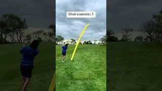 Conquer a dog leg right par 4 with bogey golfer skills #golf #golfers #fok