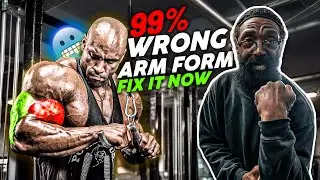 How Charles Glass BUILDS BIG ARMS | Full Workout Routine