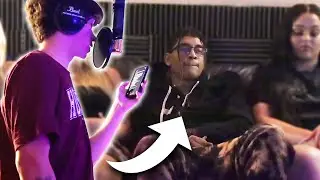 Dissing a Rapper In the Studio on his own Beat