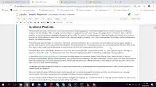 Logistic Regression Case_Study 01 Solved Business Problem.#datascience #machinelearning
