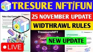 Treasure Fun Playstore Comeback 🤯 treasure fun withdrawal | treasure nft latest update