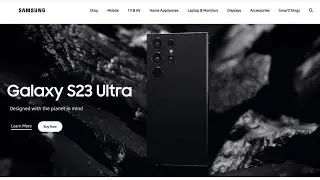 Build Your Own Galaxy S23 Ultra Website Clone: A Step-by-Step HTML/CSS Tutorial
