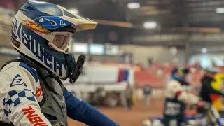 Christopher Jones dirt bike heat race (Smoky mountains expo center ) victory sports racing 