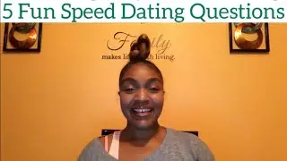 Dating Tip: 5 Fun Speed Dating Questions