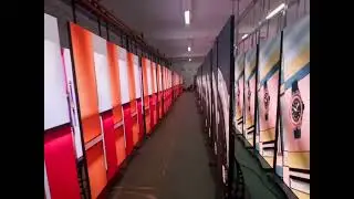 Floor Standing Led Poster Display Player Digital Advertising Video Screen