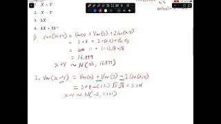 Solving Normal Distribution Problems with Covariance