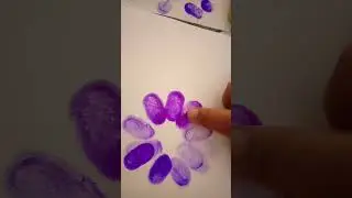 Drawing flower using old stamp pad for beginners#stamp#beginners#drawing#shorts