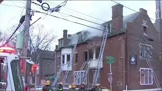 Father, daughter pulled from building fire in South Philadelphia