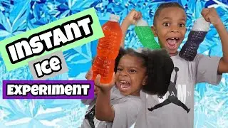 Instant Ice Experiment | Science For Kids | DIY SCIENCE EXPERIMENTS