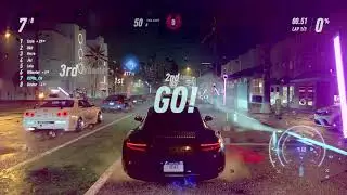 Porsche Night Ride NFS Heat