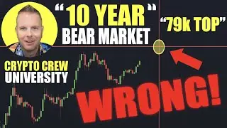 Биткоин: пик в $79 тыс. и 10-летний медвежий рынок? &mdash; Университет Crypto Crew разоблачён! (BTC)