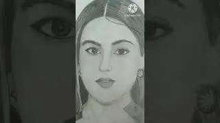 #Sara Ali Khan 😍 Portrait #Pencilsketch #Shorts