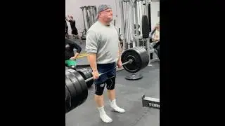 405lb DOH Dive Bomb Deadlift #deadlift #54yearsold