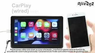 AjieQaQ 1G032 Carplay 7-inch Car Navigation System