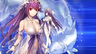 [Fate/Grand Order 60FPS 4K] 5* Sc&aacute;thach-Ska&eth;i Summer Animation+Skill+NP Demonstration