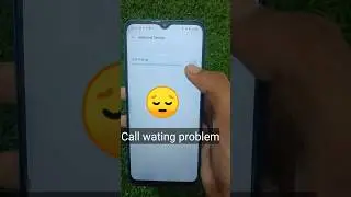 call waiting problem in mobile | incoming call waiting problem | call waiting😔