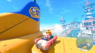 Princess Peach Goes on an Airplane Ride