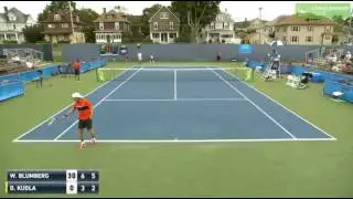 Denis Kudla Some Tanking against William Blumberg