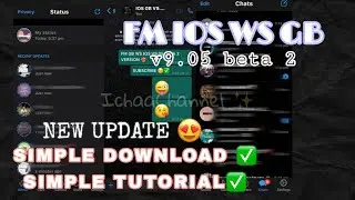 FOUAD IOS V9.05 BETA 2 WHATSAPP  - NEW UPDATE  ‼️😱 // LATEST VERSION✅