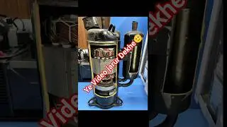 Function Of Rotary And Scroll Compressor 🛠️#rotry #scroll #compressor #funtional