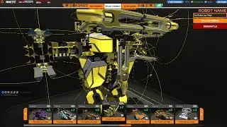 Robocraft - #201 Big Cat - Mega Mech Leg [1440p]