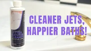 How to clean whirlpool bathtub jets