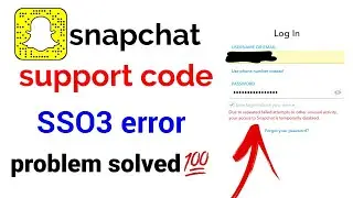 Snapchat sso3 problem solved 💯 | snapchat काम नहीं कर रहा है |