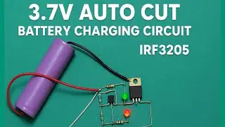 DIY Lithium Battery Auto Cut Charger |Simple & Powerful Charging Circuit |@Shaktitechshakti 