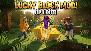 Мы попробовали LUCKY BLOCK... | Мод Lucky Block для Minecraft | Рождественский выпуск | #modsmine...