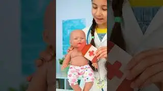 👶 Doctor Game! 🩺 Baby Doll&rsquo;s Checkup At Home! 🧸😀