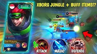 XBORG with New War Axe & Brute Force! XBORG Best Build & Emblem 2024 - Mobile Legends