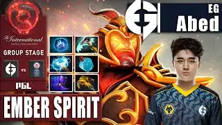 PSG.LGD vs EG | EG TRY SOMETHING NEW ABED PRO EMBER CARRY RTZ | GROUP STAGE - THE INTERNATIONAL 2022