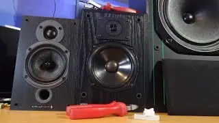 Speaker Midrange and Tweeter Attenuation & Amplification Mod, Stereo Audio HiFi Speakers Wharfedale