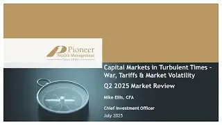 Capital Markets in Turbulent Times - War, Tariffs & Market Volatility