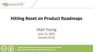 Hitting Reset on Product Roadmaps &mdash; Matt Young