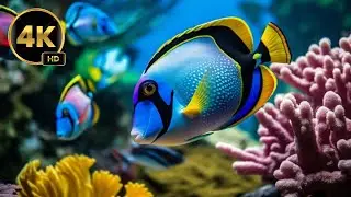 Beautiful Relaxing Music 🎶 | Beautiful Underwater 🦈 Nature for Sleep, Meditation & Stress Relief🧘