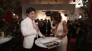 Hudson Williams Interview With Gayle King at Golden Globes 