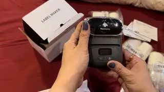 Part 1! UNBOXING! MY 1ST TIME ORDERING TEMU!PHOMEMO MINI PRINTER|CUTE|MINIPRINTER| #satisfyling