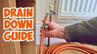 How To Drain Central Heating System (Combi Boiler & Gravity)