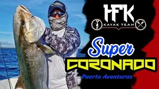 Pescando slow Jigging en Puerto Aventuras Qroo&iexcl; Sali&oacute; un Gran CORONADO&iexcl;&iexcl;Pesca en la Riviera Maya.